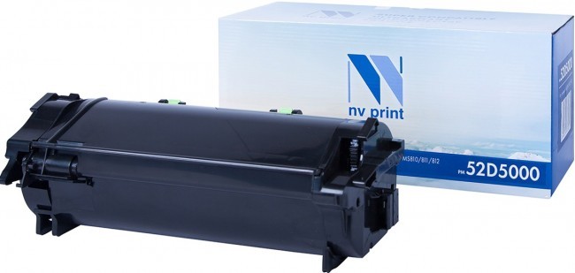 Картридж NV Print 52D5000 для принтеров Lexmark MS810dtn/ MS810n/ MS810de/ MS810dn/ MS811dtn/ MS811n/ MS811dn/ MS811dtn/ MS812dtn/ MS812de/ MS812dn, 6000 страниц