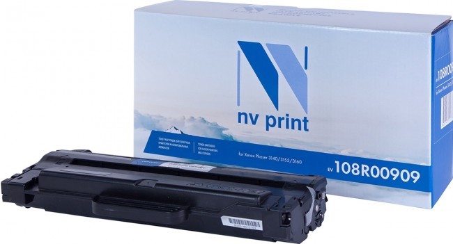 Картридж NV Print 108R00909 для принтеров Xerox 3140/ 3155/ 3160, 2500 страниц