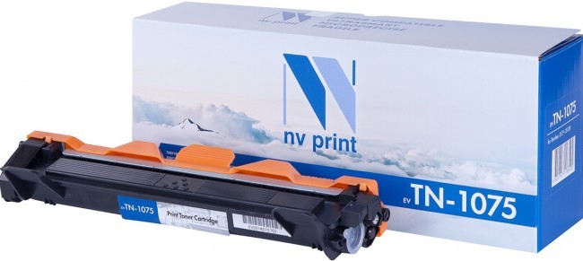 Картридж NV Print TN-1075 для принтеров Brother HL-1110R/ 1112/ 1210WR/ 212/ DCP-1510R/ 1512/ 1610WR/ 1612/ MFC-1810R/ 1815/ 1912WR, 1000 страниц