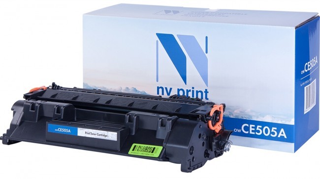 Картридж NV Print CE505A для принтеров HP LaserJet P2035/ P2035n/ P2055/ P2055d/ P2055dn/ P2055d, 2300 страниц