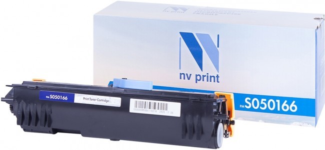 Картридж NV Print S050166 Черный для принтеров Epson EPL-6200/ 6200N, 6000 страниц