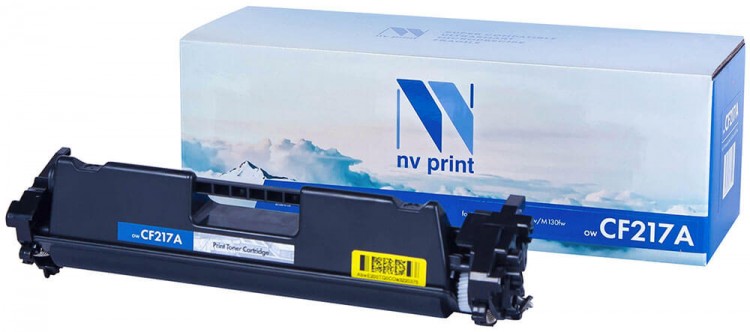 Картридж NV Print CF217A для принтеров HP LaserJet Pro M102w/ M130fw, 1600 страниц