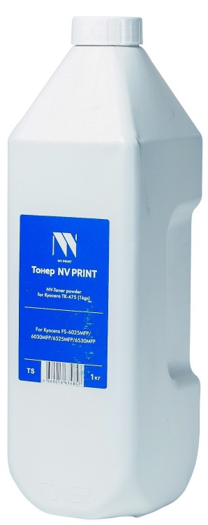Тонер NV Print NV-Kyocera TK-475 (1кг) для принтеров Kyocera FS-6025MFP/ B/ 6030MFP/ 6525MFP/ 6530MFP