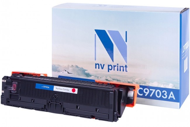 Картридж NV Print C9703A для принтеров HP LaserJet Color 1500/ 2500, 4000 страниц