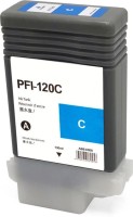 Картридж NV Print PFI-120C (NV-2886C001) Cyan для Canon imagePROGRAF TM-200/ TM-205/ TM-255/ TM-300/ TM-305, голубой, 130 мл