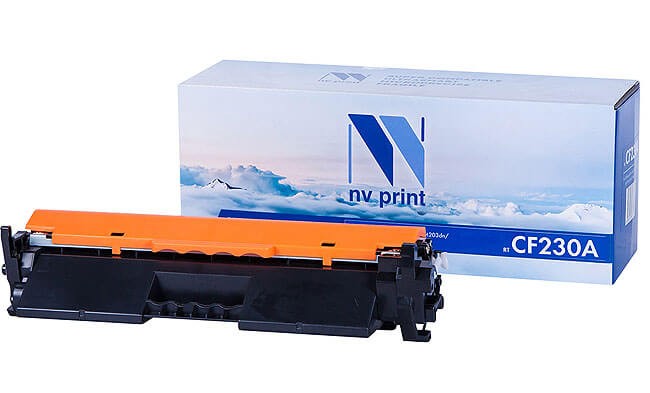 Картридж NV Print CF230A (БЕЗ ЧИПА) для принтеров HP LaserJet Pro M203/ MPF M227, 1600 страниц