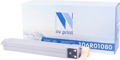 Картридж NV Print 106R01080 Черный для принтеров Xerox Phaser 7400, 15000 страниц