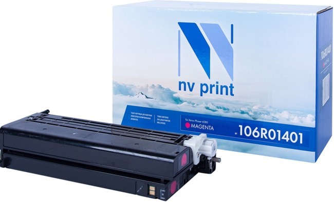 Картридж NV Print 106R01401 Пурпурный для принтеров Xerox Phaser 6280, 5900 страниц