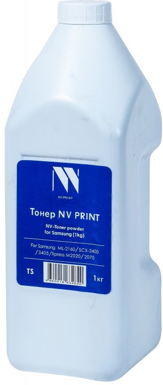 Тонер NV Print NV-Samsung (1кг) для принтеров Samsung ML-2160 | ML-2165 | ML-2165W | SCX-3400 | 3400F | 3405 | 3405F | 3405FW | 3405W |  Xpress M2020 | M2020W | M2070 | M2070W | M2070FW