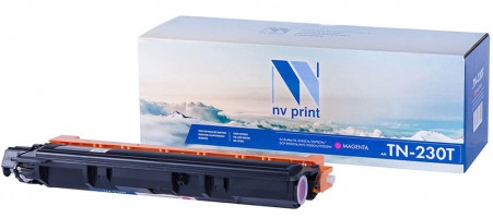 Картридж NV Print TN-230T Пурпурный для принтеров Brother HL-3040CN/ 3070CW/ DCP-9010CN/ MFC-9120CN/ 9320DW, 1400 страниц