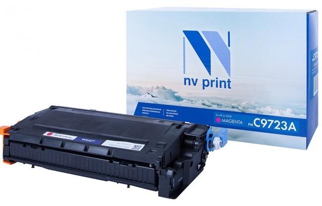 Картридж NV Print C9723A Пурпурный для принтеров HP LaserJet Color 4600/ 4600dtn/ 4600hdn/ 4600n/ 4650/ 4650n/ 4650dn/ 4650dtn/ 4650hdn/ 4600dn, 8000 страниц