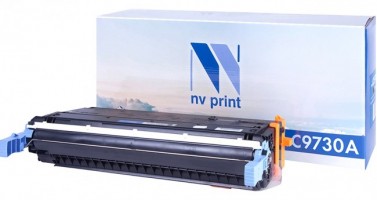 Картридж NV Print C9730A Черный для принтеров HP LaserJet Color 5500/ 5500dn/ 5500dtn/ 5500hdn/ 5500n/ 5550/ 5550dn/ 5550dtn/ 5550hdn/ 5550n, 13000 страниц