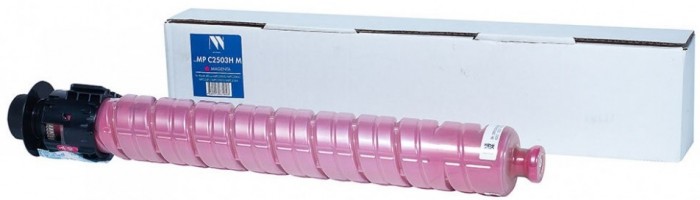 Картридж NV Print MPC2503H Пурпурный для принтеров Ricoh Aficio MPC2003/ MPC2004/ MPC2011/ MPC2503/ MPC2504, 9500 страниц