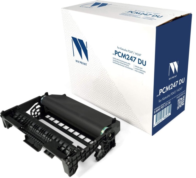 Блок фотобарабана NV Print PCM247 (NV-PCM247DU) для Катюша P247/ M247, чёрный, 45000 стр.