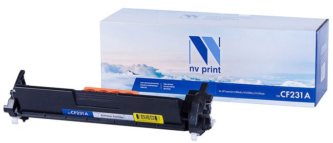 Картридж NV Print CF231A (БЕЗ ЧИПА) для принтеров HP M206dn/ M230fdw/ M230sdn, 5000 страниц