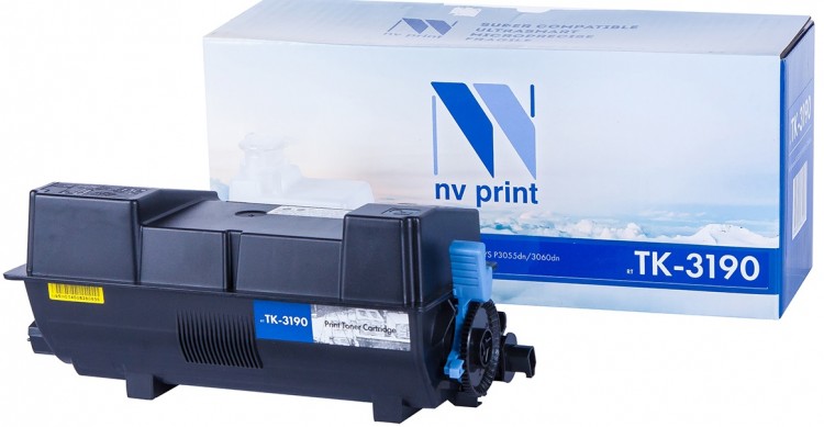 Картридж NV Print TK-3190 (БЕЗ ЧИПА) для принтеров Kyocera ECOSYS P3055dn/ 3060dn, 25000 страниц