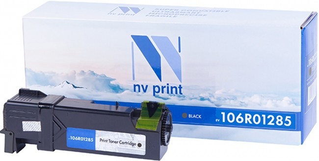 Картридж NV Print 106R01285 Черный для принтеров Xerox Phaser 6130, 2500 страниц