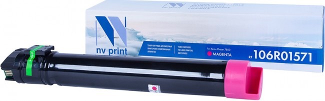 Картридж NV Print 106R01571 Пурпурный для принтеров Xerox Phaser 7800, 17200 страниц