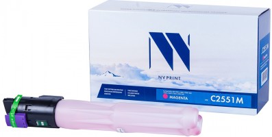 Картридж NV Print Aficio MP C2551 Пурпурный для принтеров Ricoh Aficio MP C2051/ C2051AD/ C2551/ C2551AD, 9500 страниц