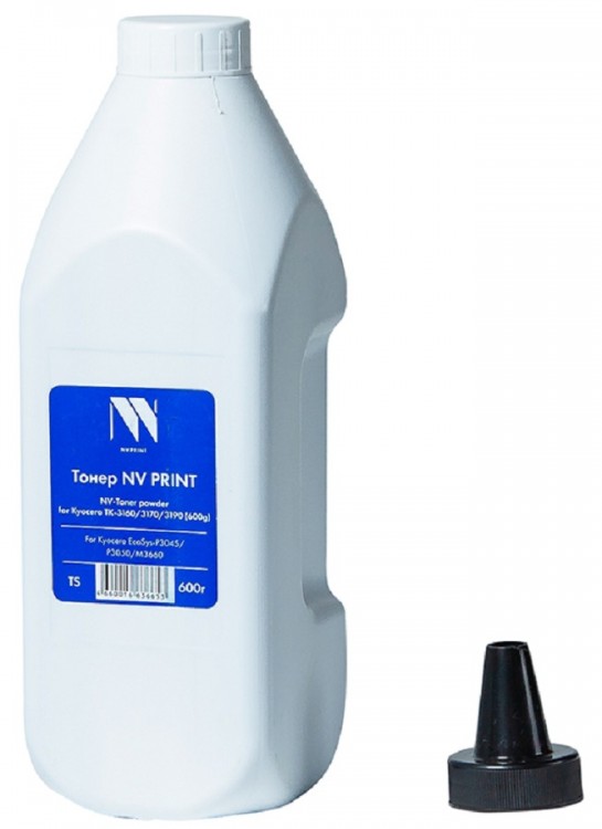 Тонер NV Print NV-Kyocera для принтеров Kyocera TK-3160/ 3170/ 3190, 600г
