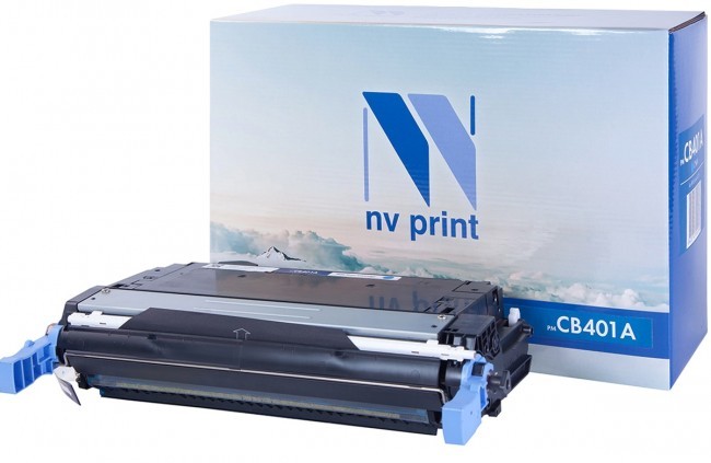 Картридж NV Print CB401A Голубой для принтеров HP LaserJet Color CP4005, 7500 страниц