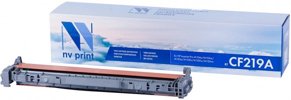 Барабан NV Print CF219A для принтеров HP LaserJet Pro M104a/ M104w/ M132a/ M132fn/ M132fw/ M132nw, 12000 страниц