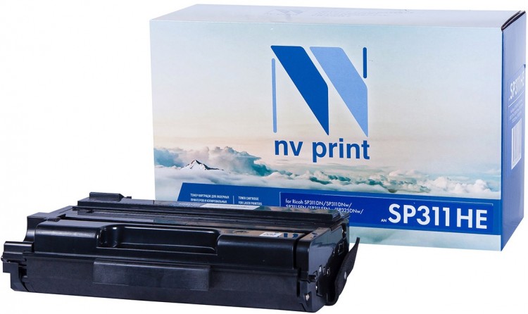Картридж NV Print SP311HE для принтеров Ricoh SP311DN/ SP311DNw/ SP311SFN/ SP311SFNw/ SP325DNw/ SP325SNw/ SP325SFNw, 3500 страниц