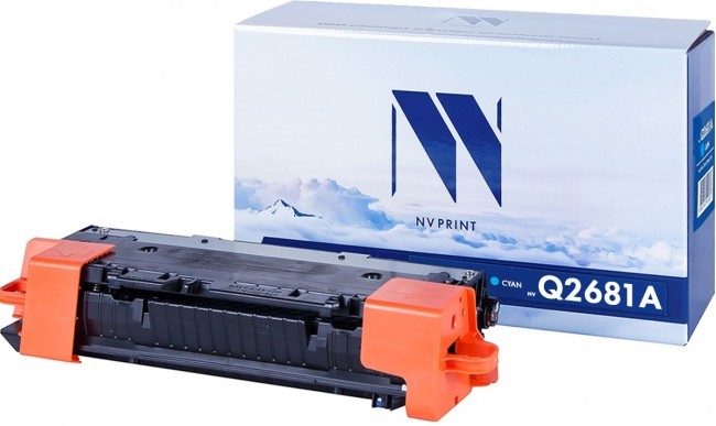 Картридж NV Print Q2681A Голубой для принтеров HP LaserJet Color 3700/ 3700dn/ 3700dtn/ 3700n, 6000 страниц