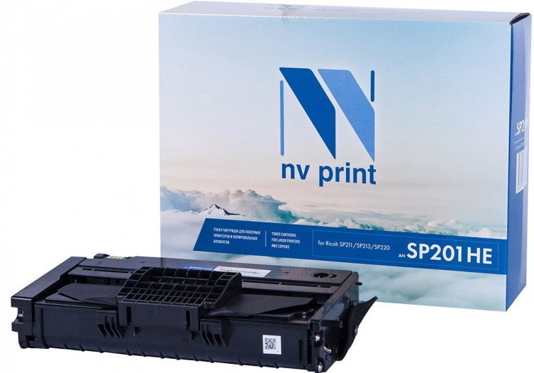 Картридж NV Print SP201HE для принтеров Ricoh SP211/ SP213/ SP220, 2600 страниц