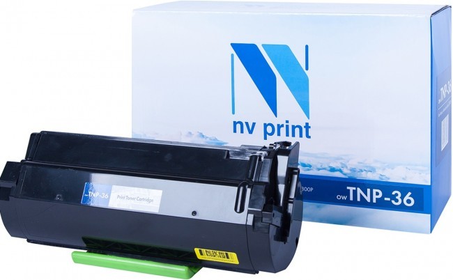 Тонер картридж NV Print TNP-36 для принтеров Konica Minolta 3300P, 10000 страниц