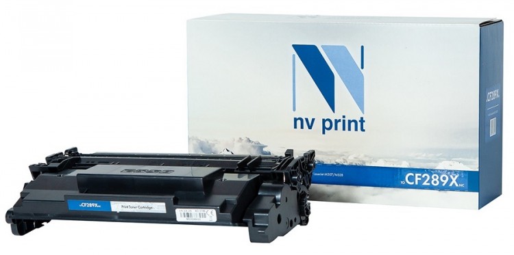 Тонер-Картридж NV Print CF289X (БЕЗ ЧИПА), (БЕЗ ГАРАНТИИ) для принтеров HP LaserJet M507/ M528, 10000 страниц