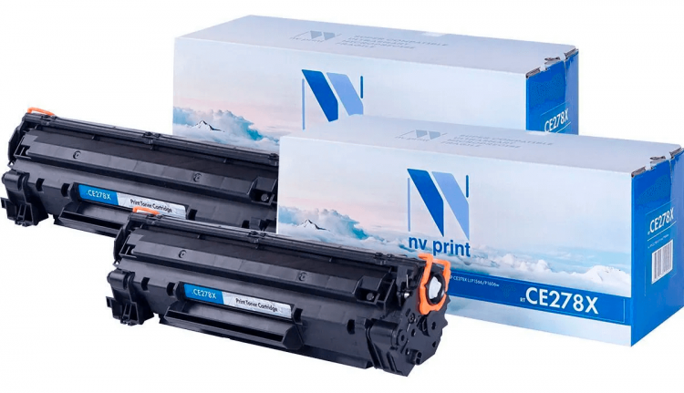 Картридж NV Print NV-CE278X-SET2 для HP LaserJet Pro P1566/ P1606dn/ M1536dnf, (2 шт) 2300 страниц