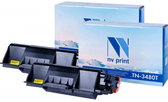 Картридж NV Print NV-TN-3480T-SET2 для принтеров Brother DCP-L6600DW/ HL-L6400DWT/ HL-L6300DW/ MFC-L6800DW/ MFC-L6900DW/ DCP-L5500DN/ HL-L5000D/ HL-L5100DN/ HL-L5200DW/ MFC-L5700DN/ MFC-L5750DW, (2 шт) 8000 страниц