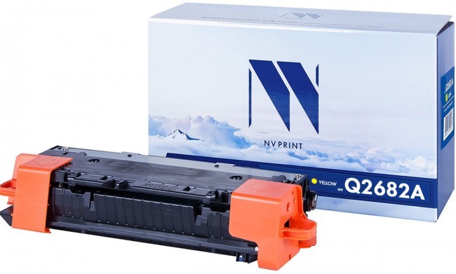Картридж NV Print Q2682A Желтый для принтеров HP LaserJet Color 3700/ 3700dn/ 3700dtn/ 3700n, 6000 страниц