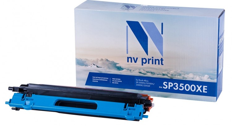 Картридж NV Print Aficio SP3500XE для принтеров Ricoh Aficio SP-3500N/ 3510DN/ 3500SF/ 3510SF, 6400 страниц