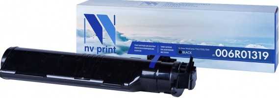 Картридж NV Print 006R01319 Черный для принтеров Xerox WorkCentre 7132/ 7232/ 7242, 24300 страниц