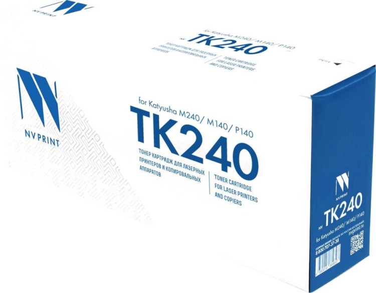 Картридж NV Print TK240 (NV-TK240) для Катюша P140/ M140/ M240, чёрный, 3000 стр. Картридж NV Print TK240 (NV-TK240) для Катюша P140/ M140/ M240, чёрный, 3000 стр.
