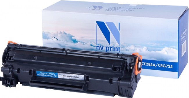 Картридж NV Print CB435A/ 436A/ 285A для принтеров HP LJ P1505/ P1005/ P1006/ P1102/ P1120/ M1120, 2000 страниц