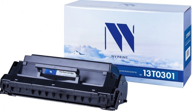 Картридж NV Print 13T0301 для принтеров Lexmark Optra E310/ 312/ 312L, 6000 страниц