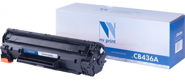 Картридж NV Print CB436A для принтеров HP LaserJet M1120/ M1120n/ P1505/ P1505n/ M1522n/ M1522nf, 2000 страниц