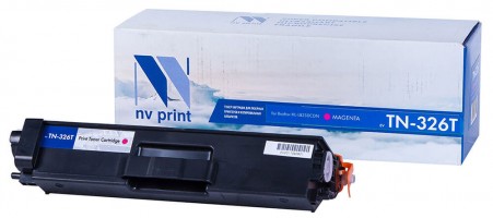 Картридж NV Print TN-326T Пурпурный для принтеров Brother HL-L8250CDN, 4000 страниц
