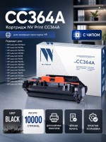 Картридж NV Print CC364A для принтеров HP LaserJet P4015dn/ P4015n/ P4015tn/ P4015x/ P4515n/ P4515tn/ P4515x/ P4515xm, 10000 страниц
