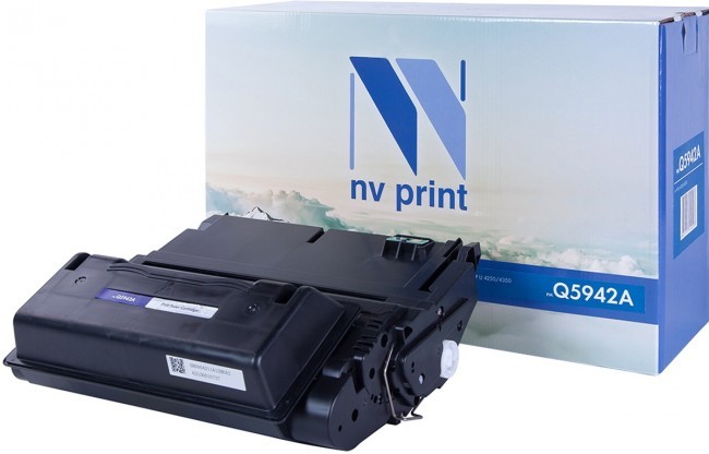 Картридж NV Print Q5942A для принтеров HP LaserJet 4250/ 4250dtn/ 4250dtnsl/ 4250n/ 4250tn/ 4350/ 4350dtn/ 4350dtnsl/ 4350n/ 4350tn, 10000 страниц
