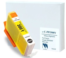 Струйный картридж NV Print C-PFI300 Y для принтеров Canon imagePROGRAF PRO-300