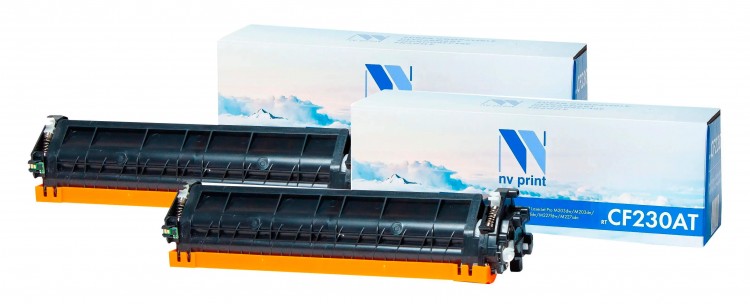 Картридж NV Print NV-CF230AT-SET2 для принтеров HP LaserJet Pro M227fdn/ M227fdw/ M227sdn/ M203dn/ M203dw, (2 шт) 1600 страниц