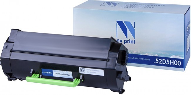 Картридж NV Print 52D5H00 для принтеров Lexmark MS810dtn/ MS810n/ MS810de/ MS810dn/ MS811dn/ MS811dtn/ MS811n/ MS812de/ MS812dn/ MS812dtn, 25000 страниц