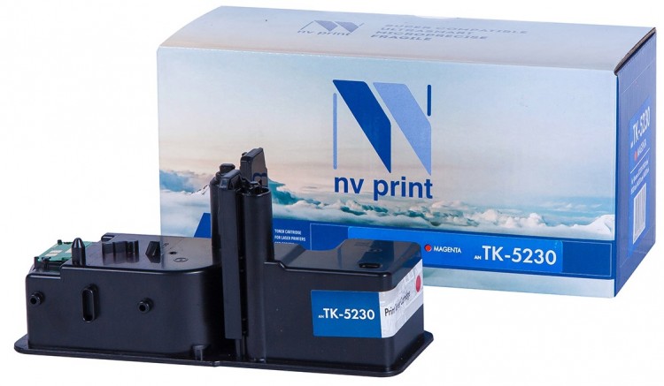 Картридж NV Print TK-5230 Пурпурный для принтеров Kyocera ECOSYS P5021cdw/ P5021cdn/ M5521cdw/ M5521cdn, 2200 страниц