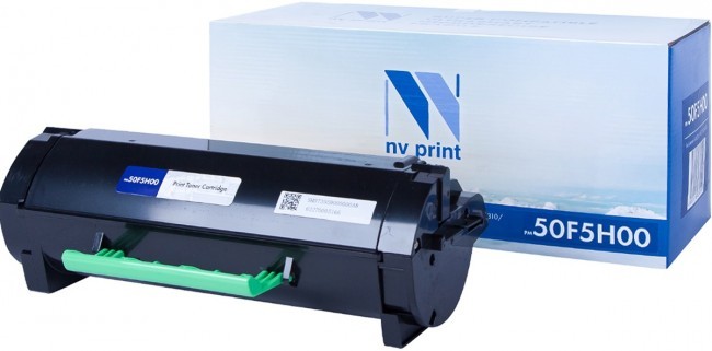 Картридж NV Print 50F5H00 для принтеров Lexmark MS310dn/ MS310d/ MS410d/ MS410dn/ MS510dn/ MS610dte/ MS610de/ MS610dn, 5000 страниц