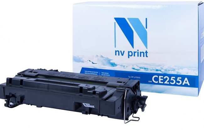 Картридж NV Print CE255A для принтеров HP LaserJet M525dn/ M525f/ M525c/ Pro M521dw/ M521dn/ P3015/ P3015d/ P3015dn/ P3015x, 6000 страниц