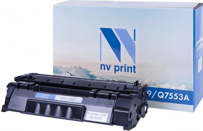 Картридж NV Print Q5949A/ Q7553A для принтеров HP LaserJet 1160/ 1320tn/ 3390/ 3392/ P2014/ P2015/ P2015dn/ P2015n/ P2015x/ M2727nf/ M2727nfs, 3000 страниц